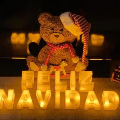 Chữ Chúc Mừng Giáng Sinh "Feliz Navidad"