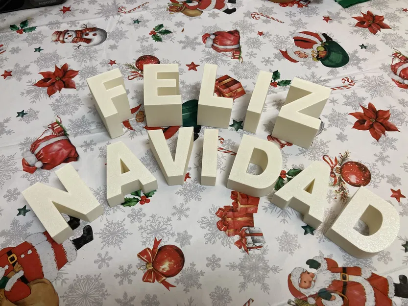 Chữ Chúc Mừng Giáng Sinh "Feliz Navidad" - Image 4