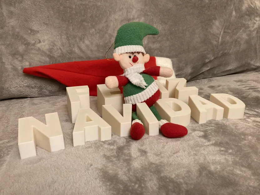 Chữ Chúc Mừng Giáng Sinh "Feliz Navidad" - Image 6