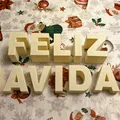 Chữ Chúc Mừng Giáng Sinh "Feliz Navidad" - Thumbnail 8