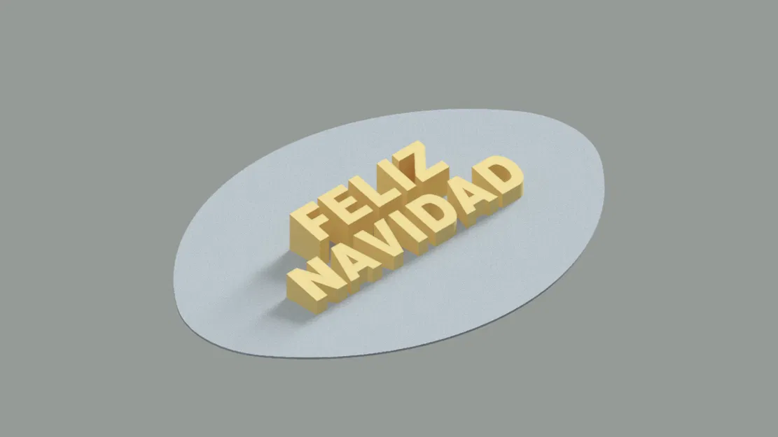 Chữ Chúc Mừng Giáng Sinh "Feliz Navidad" - Image 10