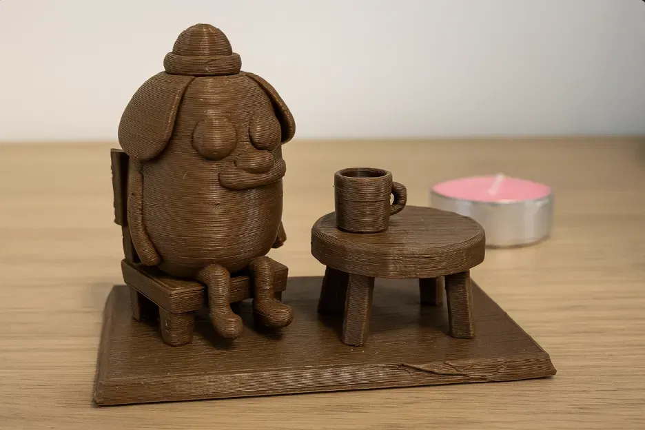 Chó Meme "This is Fine" Phiên Bản In 3D - Image 2