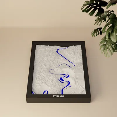 Mô hình 3D Fribourg, Thụy Sĩ