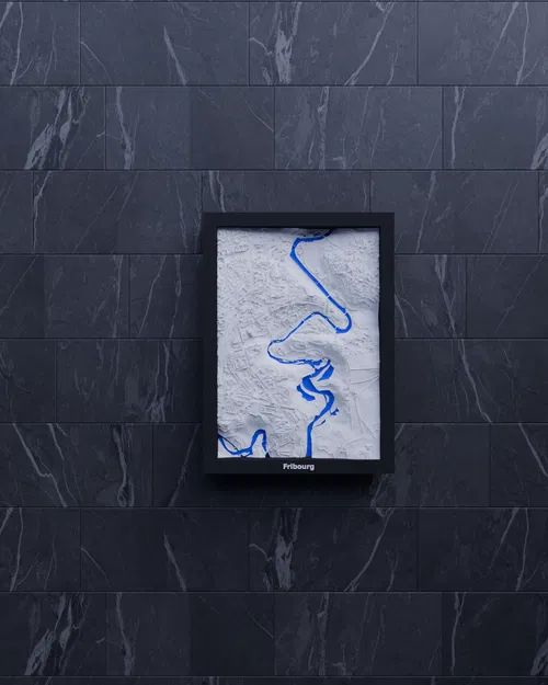 Mô hình 3D Fribourg, Thụy Sĩ - Image 5