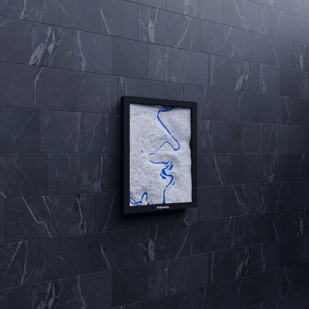 Mô hình 3D Fribourg, Thụy Sĩ - Image 7