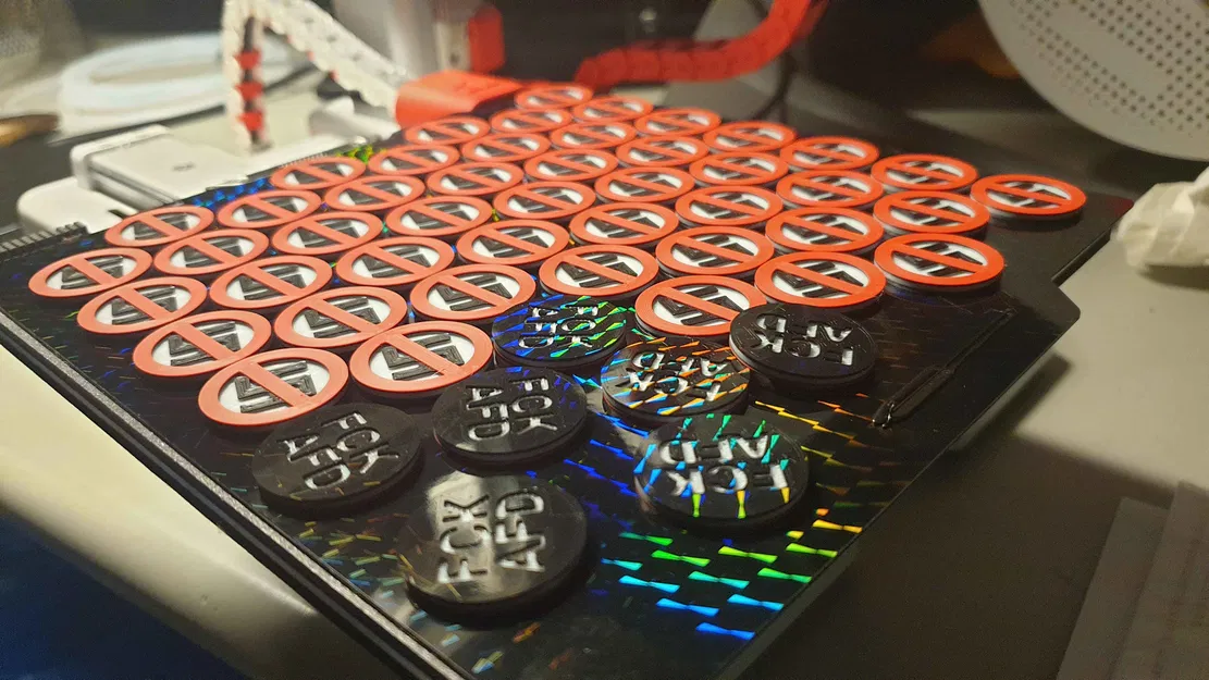 Bộ sưu tập đồng xu xe đẩy mua sắm AntiFa (4 phiên bản) tương đương 1€ - Image 4