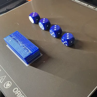 Xúc Xắc Game 16mm Dễ Tô Màu Cho MMU