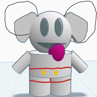 Mô Hình Chó "Creepy Guy" - Bạn Của Mèo