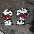 Móc Khóa Snoopy Trái Tim - Thumbnail 1