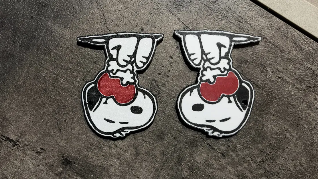 Móc Khóa Snoopy Trái Tim - Image 3