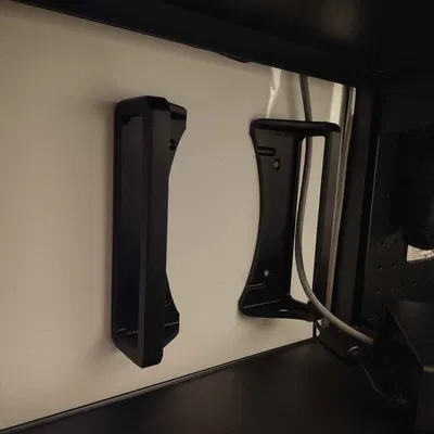 Giá Treo Tường Cho Minisforum MS-01 (Kèm Chỗ Để Adapter Nguồn)