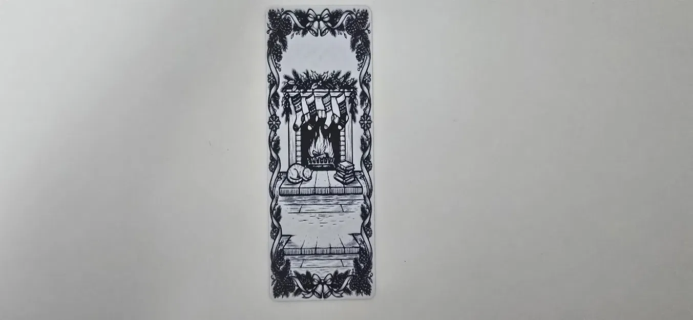 Bookmark Vớ Lò Sưởi Mùa Đông - Image 1