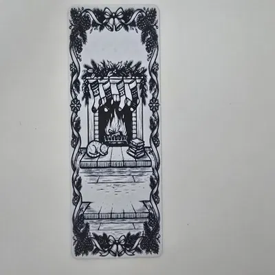 Bookmark Vớ Lò Sưởi Mùa Đông
