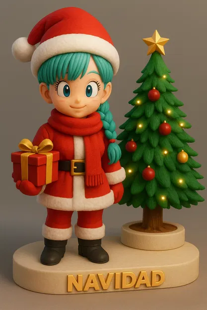 Mô hình Bulma Giáng Sinh - Image 1