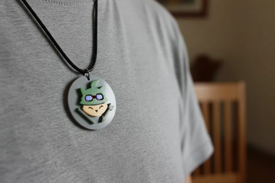 Huy hiệu Teemo Liên Minh Huyền Thoại - Dễ In - Image 1