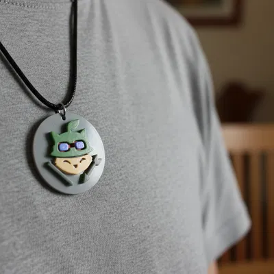 Huy hiệu Teemo Liên Minh Huyền Thoại - Dễ In