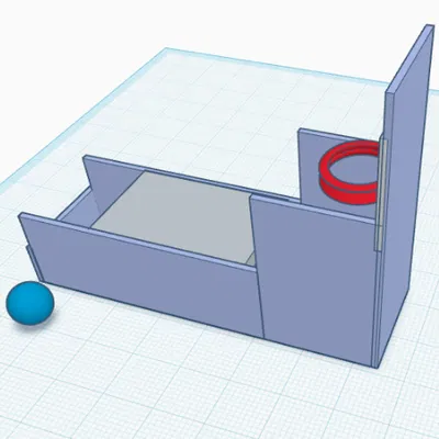 Mô hình bóng rổ mini