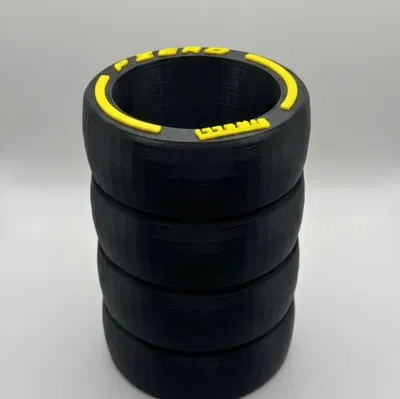 F1 Tyre Can Holder - Bao giữ lon hình lốp xe