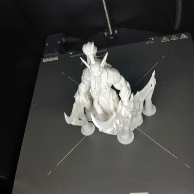 Tượng Illidan Stormrage - Thợ Săn Quỷ