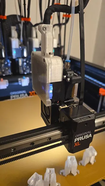 Chống rung giắc cắm Dwarf cho Prusa XL - dễ tháo - Image 1