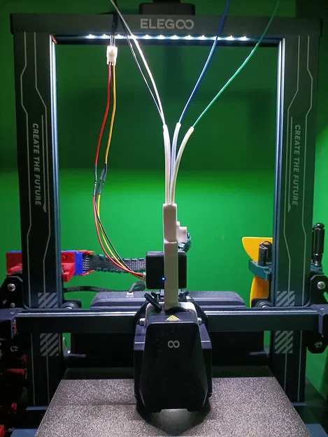 Neptune 4 UBBI đảo ngược bowden xoay 90 độ - Image 1