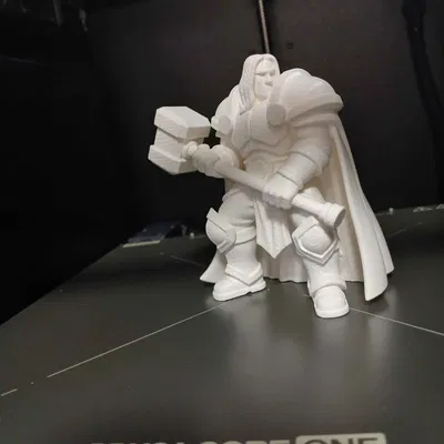 Tượng Arthas Menethil Warcraft 3