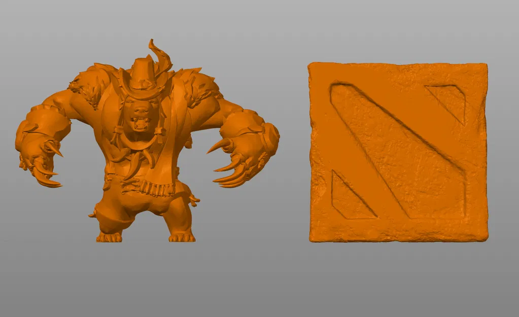 Mô hình Ursa chiến binh Alpine có đế - DOTA 2 - Image 1