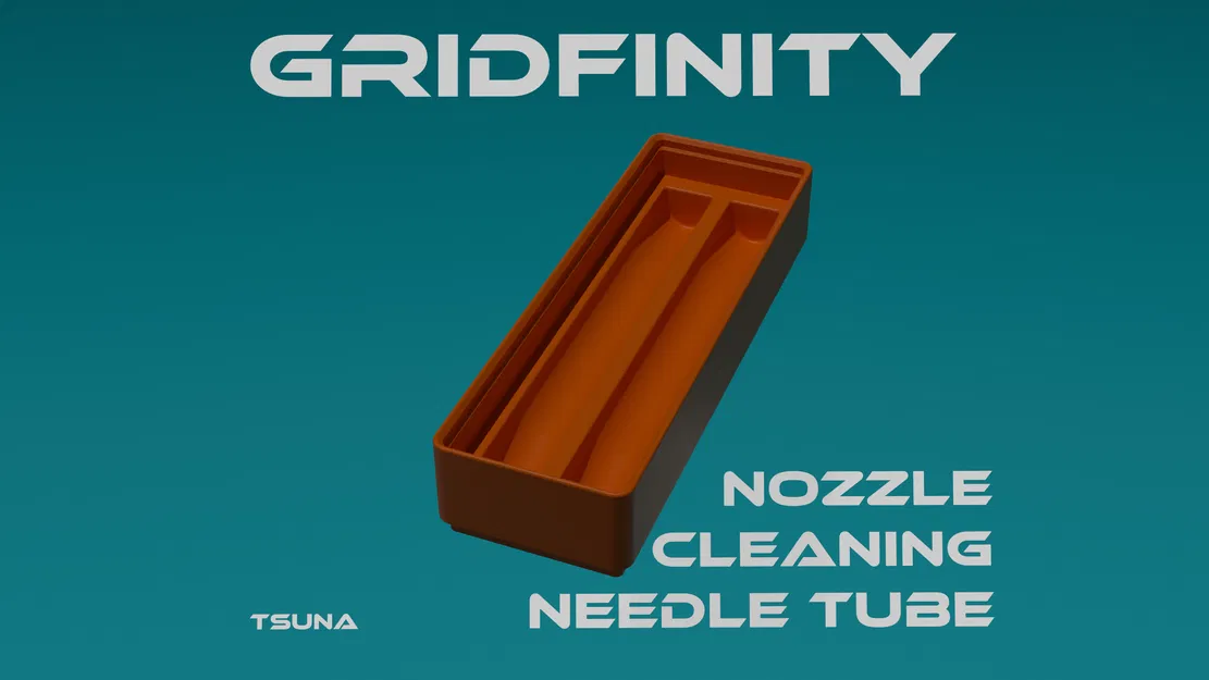 Hộp Đựng Ống Kim Vệ Sinh Đầu Phun Gridfinity - Image 1