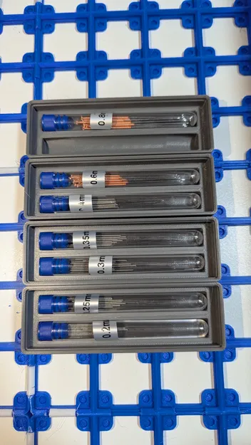 Hộp Đựng Ống Kim Vệ Sinh Đầu Phun Gridfinity - Image 2