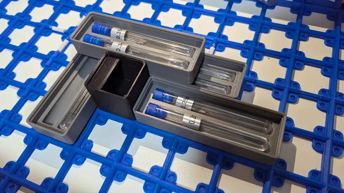 Hộp Đựng Ống Kim Vệ Sinh Đầu Phun Gridfinity - Image 4