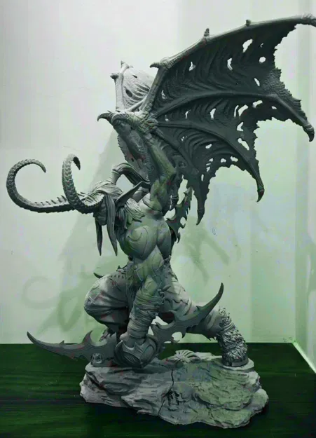 Tượng Illidan Stormrage - Hình dạng Quỷ dữ - Image 1