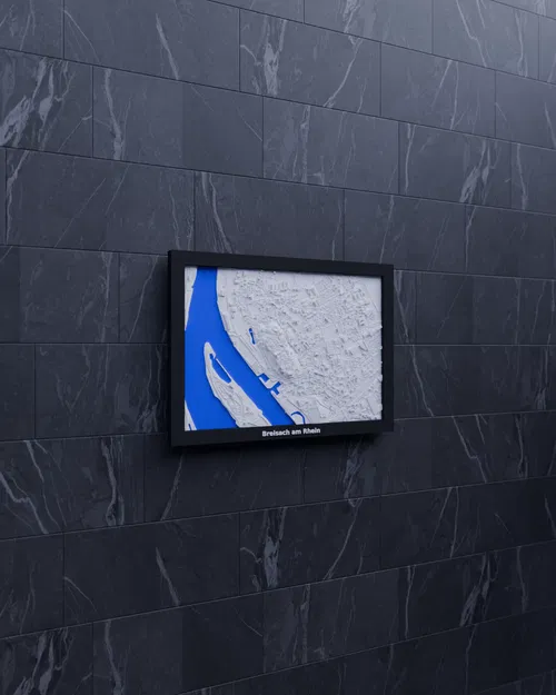 Mô hình thu nhỏ 3D Breisach am Rhein, Đức - Image 1