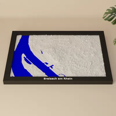 Mô hình thu nhỏ 3D Breisach am Rhein, Đức