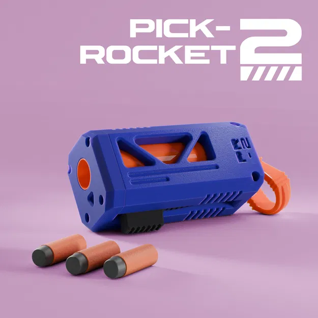 Pick-Rocket 2_ Xshot Micro Reshell // Phụ Kiện Nerf - Image 1