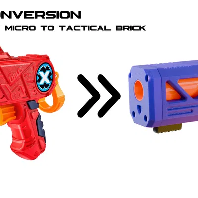 Pick-Rocket 2_ Xshot Micro Reshell // Phụ Kiện Nerf