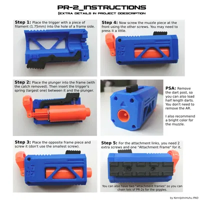 Pick-Rocket 2_ Xshot Micro Reshell // Phụ Kiện Nerf