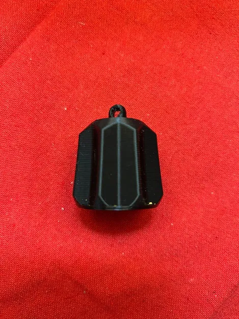 Móc Chìa Khóa Pandoro Giáng Sinh – Quà Tặng Lễ Hội In 3D - Image 1