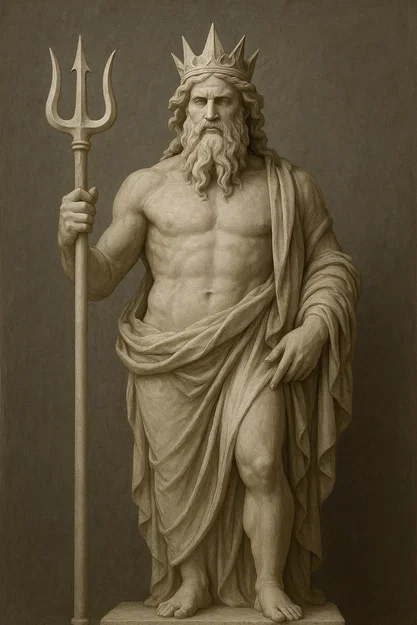Tượng Thần Neptune - Image 1