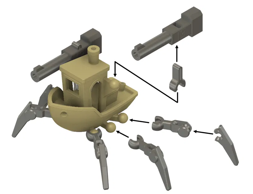 Benchy Tấn Công Địa Hình - Image 4