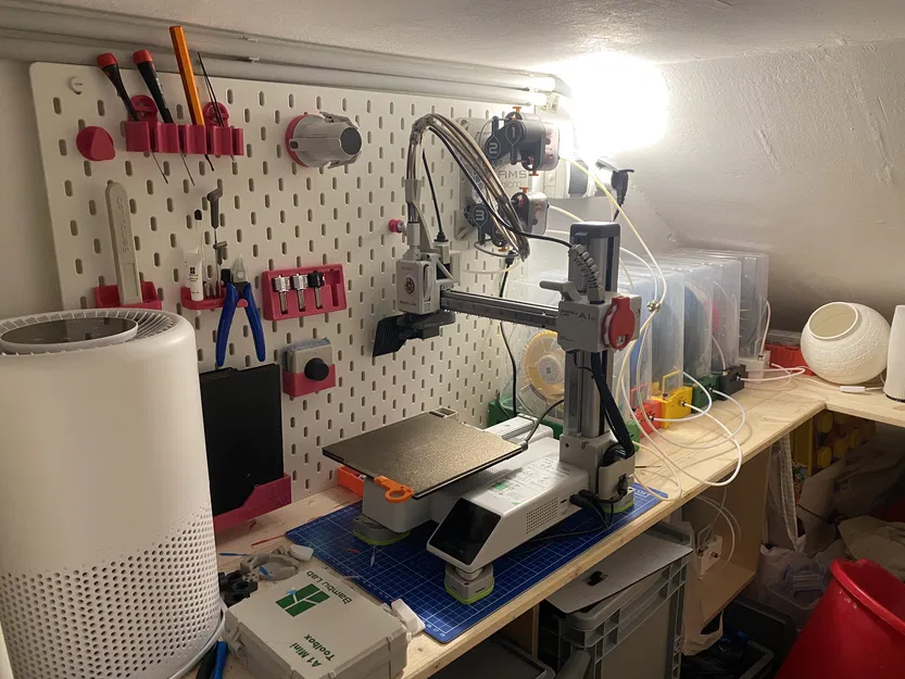 Giá đỡ AMS micro cho Skadis - Image 1