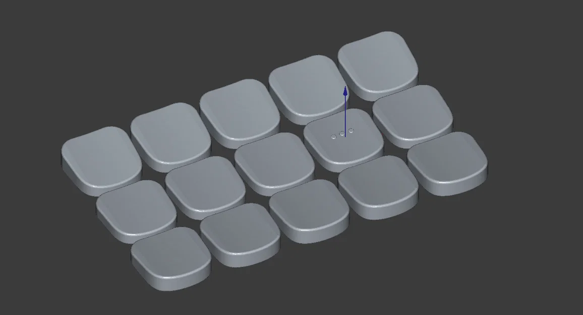 Bản nháp - Keycap máy đánh chữ Adler - Chocv1 - Image 1