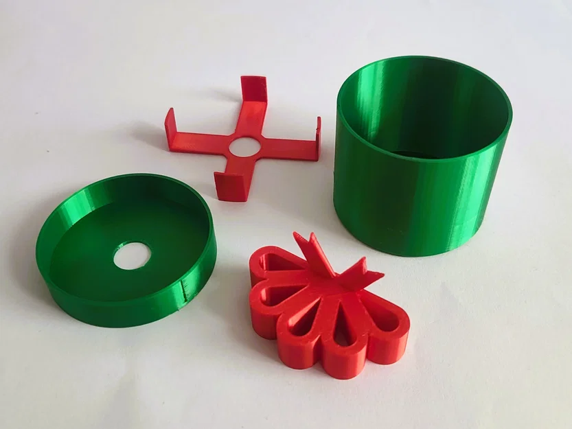 Hộp Quà Giáng Sinh Hình Tròn Tùy Chỉnh - Image 2