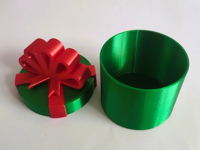 Hộp Quà Giáng Sinh Hình Tròn Tùy Chỉnh - Image 4