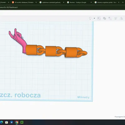 Mặt Dây Chuyền Bàn Tay Spiderman Có Thể Cử Động