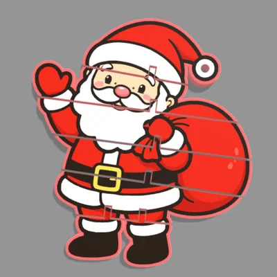 Mô hình ông già Noel dẻo