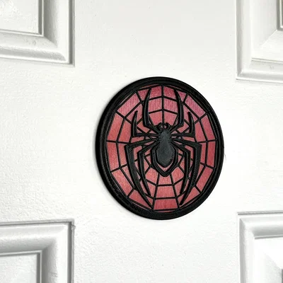 Đế Lót Ly Logo Spiderman