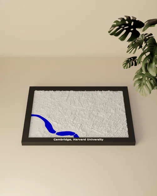 Cambridge, Đại học Harvard, Hoa Kỳ - Mô hình thu nhỏ 3D - Image 1