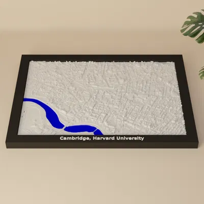 Cambridge, Đại học Harvard, Hoa Kỳ - Mô hình thu nhỏ 3D