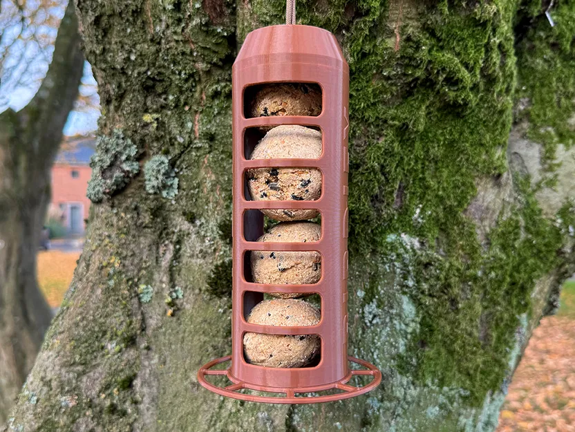 "Birdify" ► Máng Ăn Viên Mỡ Chim Modul | Modulare Halterung für Meisenknödel - Image 3