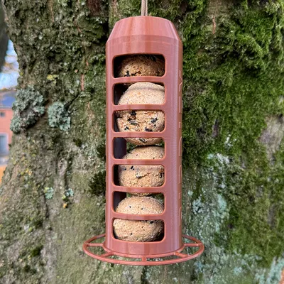 "Birdify" ► Máng Ăn Viên Mỡ Chim Modul | Modulare Halterung für Meisenknödel